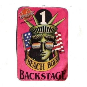 Vintage Unused Beach Boys Backstage Pass 25th Anniversary